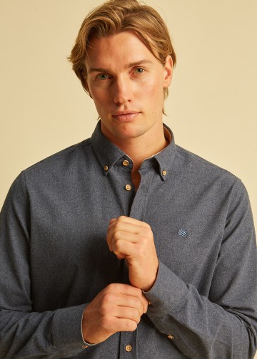 Solid Color Shirt, Melange