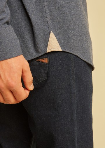 Solid Color Shirt, Melange