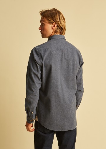 Solid Color Shirt, Melange