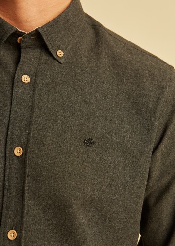 Solid Color Shirt, Melange