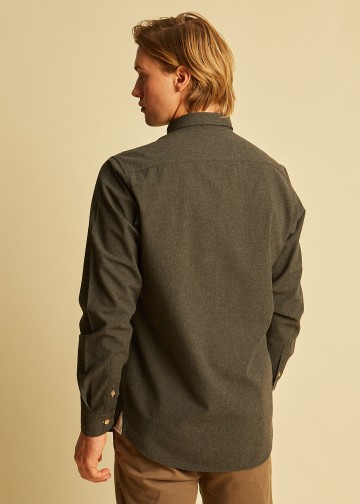 Solid Color Shirt, Melange