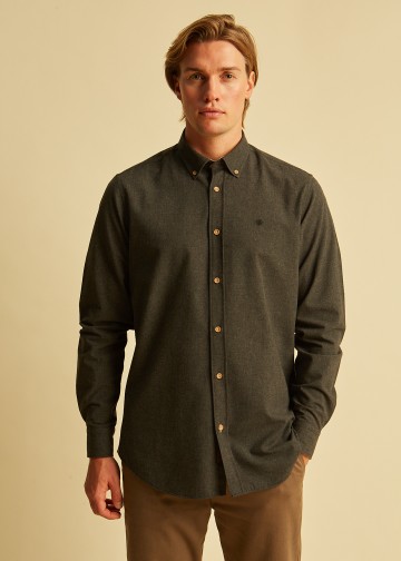 Solid Color Shirt, Melange