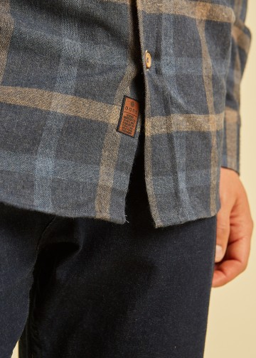 Plaid Shirt, Melange Flannel