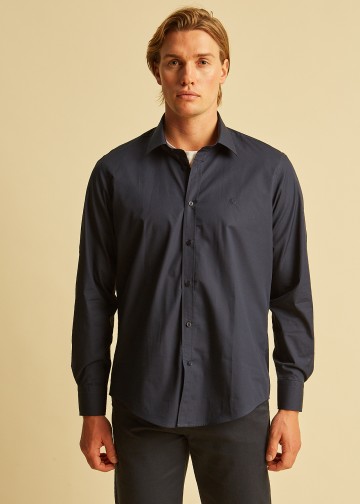 Solid Color Dress Shirt