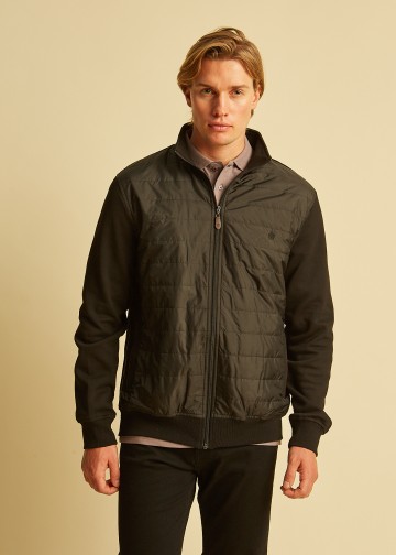 Sweater Cardigan, with padded front part