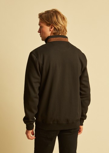 Sweater Cardigan, with padded front part