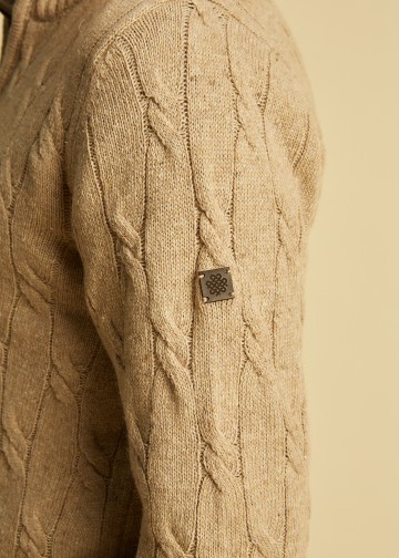 Half Zip Pullover, Wool blend