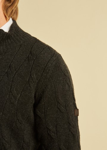 Half Zip Pullover, Wool blend