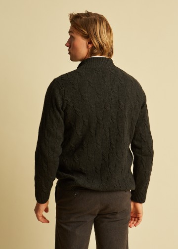 Half Zip Pullover, Wool blend