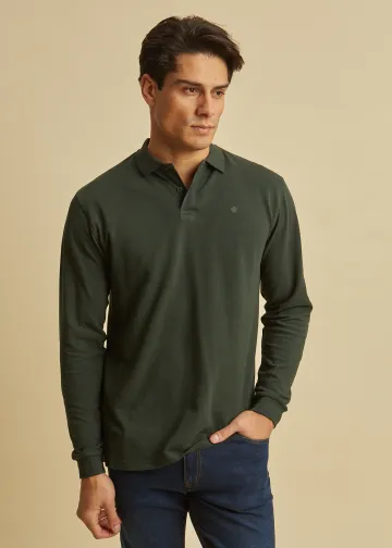 Μπλούζα Polo Μακρυμάνικη, Pique