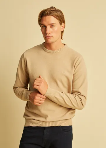 Roundneck Pullover, Chenille