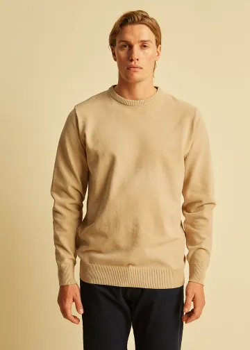 Roundneck Pullover, Chenille