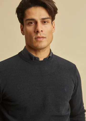 Roundneck Pullover, Chenille