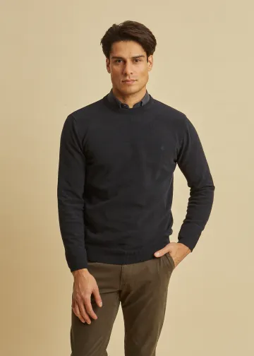 Roundneck Pullover, Chenille