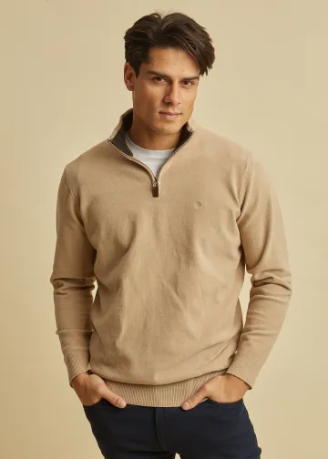 Half Zip Pullover, Chenille