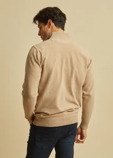 Half Zip Pullover, Chenille