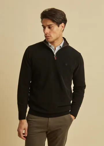 Half Zip Pullover, Chenille