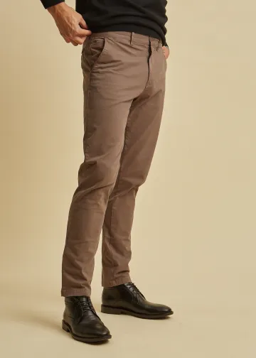 Chino Trousers by Cotton Twill Fabric