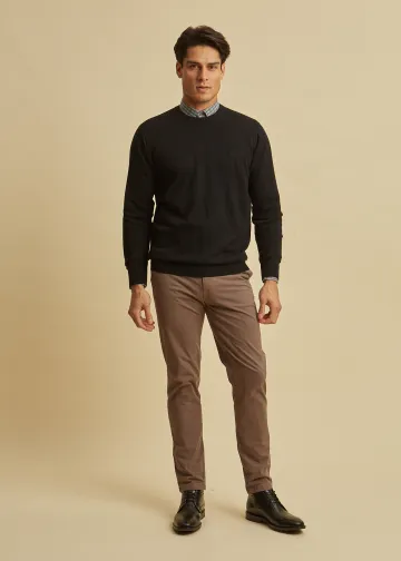 Chino Trousers by Cotton Twill Fabric