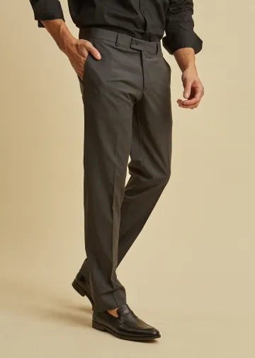 Suit Trousers by Wool Blend fabric