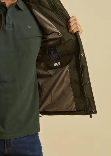 Padded Vest with Detachable Hood