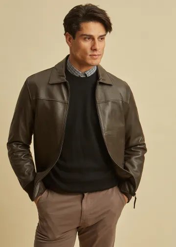 Δερμάτινο Μπουφάν τύπου Aviator