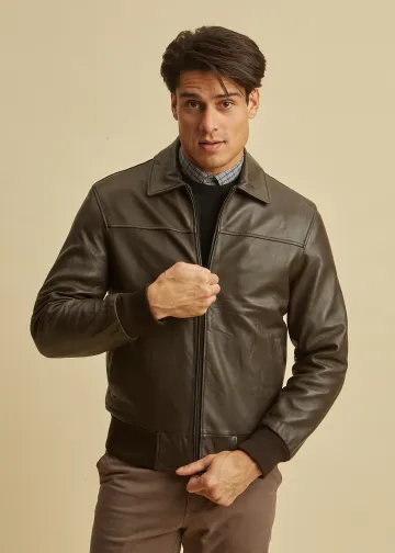 Δερμάτινο Μπουφάν τύπου Aviator