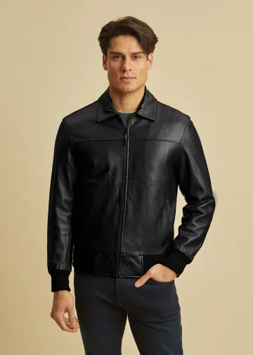 Δερμάτινο Μπουφάν τύπου Aviator
