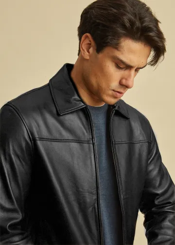 Δερμάτινο Μπουφάν τύπου Aviator