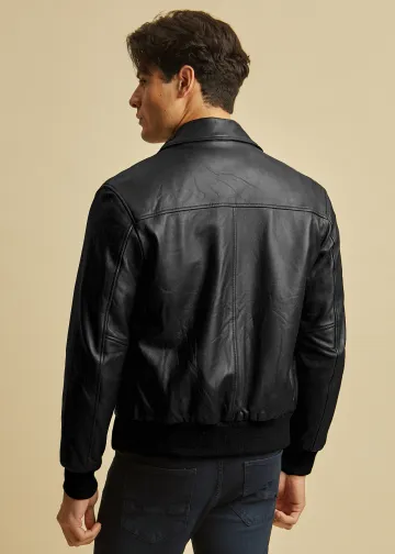 Δερμάτινο Μπουφάν τύπου Aviator