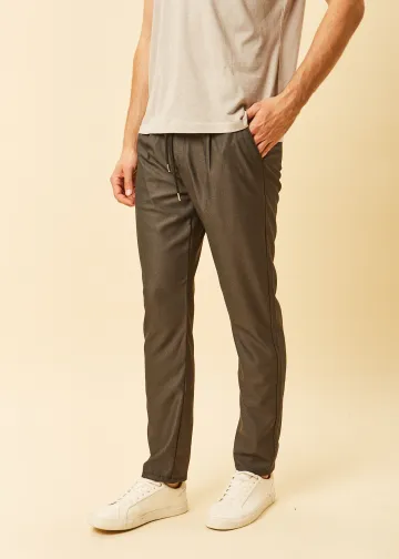 Chino Trousers with Elastic Waist