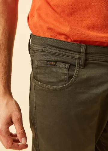 Παντελόνι Πεντάτσεπο από Βαμβακερό Ύφασμα Twill