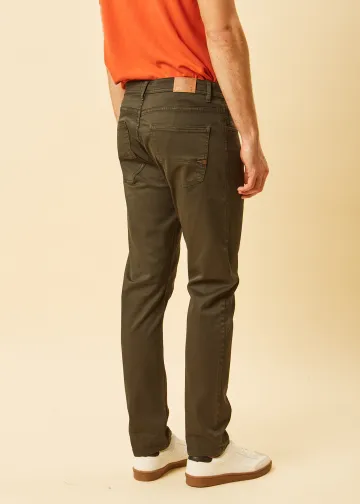 Παντελόνι Πεντάτσεπο από Βαμβακερό Ύφασμα Twill