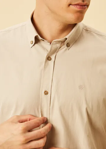 Solid Color Shirt, Poplin