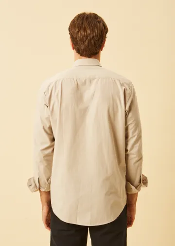 Solid Color Shirt, Poplin