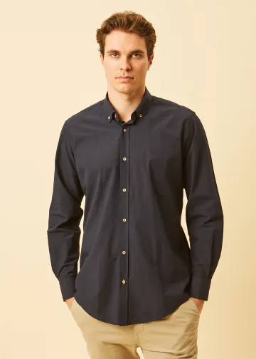 Solid Color Shirt, Poplin