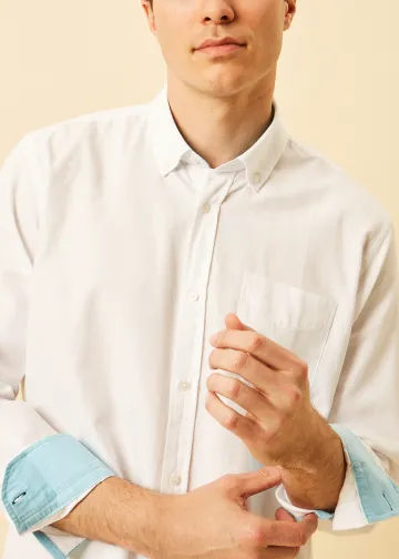 Solid Color Shirt, Oxford