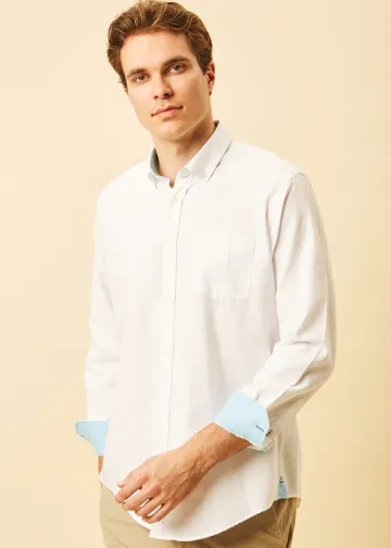 Solid Color Shirt, Oxford