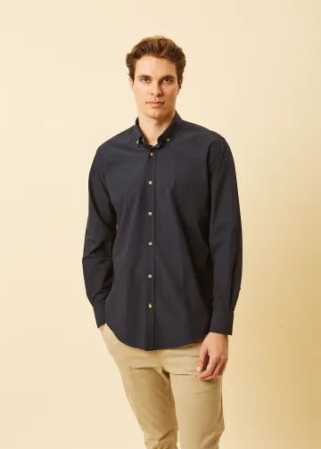 Solid Color Shirt, Poplin