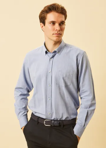 Solid Color Shirt, Oxford