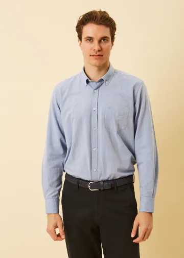 Solid Color Shirt, Oxford