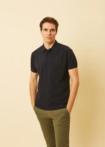 Polo Shirt, Cotton Pique Fabric, OVERSIZE