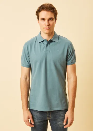 Polo Shirt, Cotton Pique Fabric, OVERSIZE