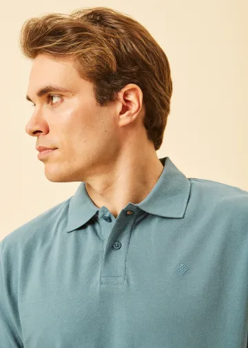 Polo Shirt, Cotton Pique Fabric, OVERSIZE