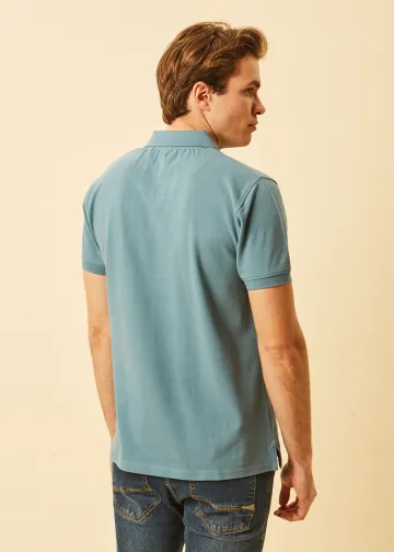 Polo Shirt, Cotton Pique Fabric, OVERSIZE