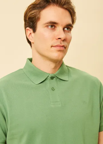Polo Shirt, Cotton Pique Fabric, OVERSIZE