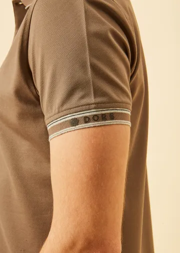 Μπλούζα Polo, Ύφασμα Melange Πικέ