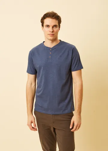T-Shirt with Placket