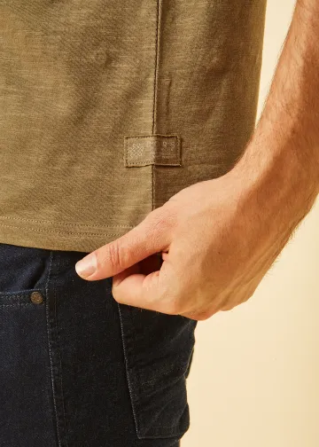 T-Shirt with Placket