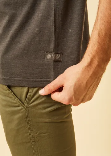 T-Shirt with Placket